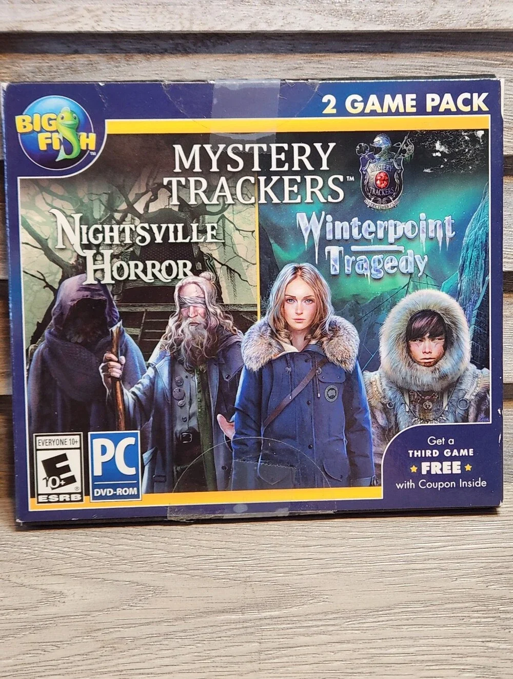 Mystery Trackers: Nightsville Horror and Winterpoint Tragedy PC game pack